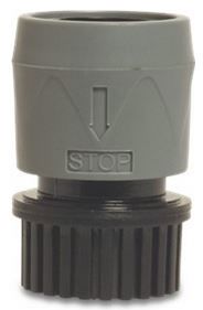 hydro-fit snelkoppeling met waterstop ¾"