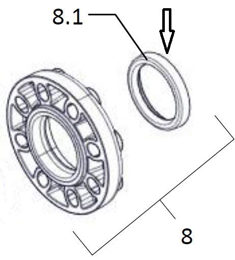 flensset AKF pakking Mini Sigma 4"