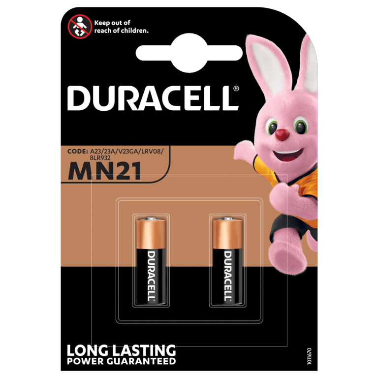 batterij Duracell 12V staaf MN21 2/pak