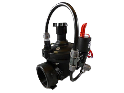 elek. kraan Bermad 1" 3W recht 24VAC