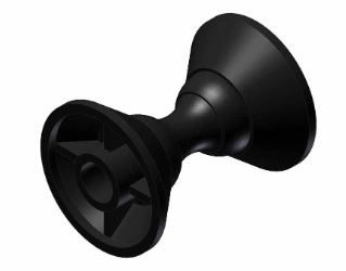 diabolowiel zwart 27/32/38mm as 6mm