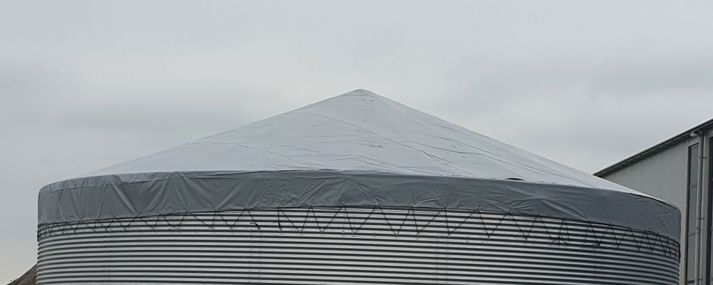 silokap ø968cm compleet incl. montage
