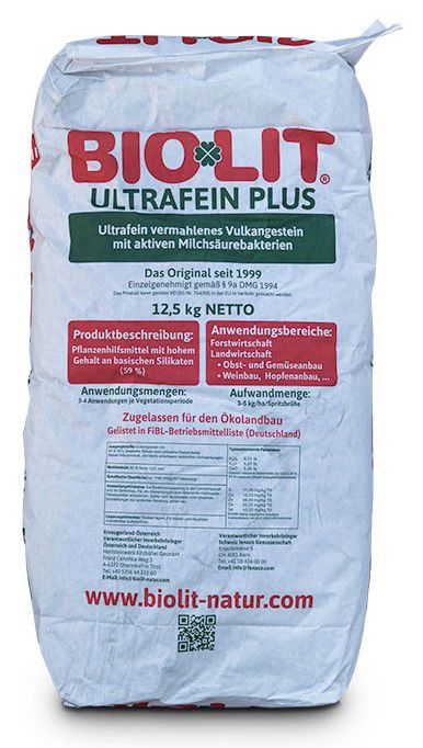 BioLit Ultra + EM, steenmeel 12,5kg/zak