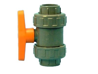 pvc kogelkraan 40mm BR 16bar