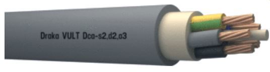 kabel YMvK-Dca 5x25mm² per meter