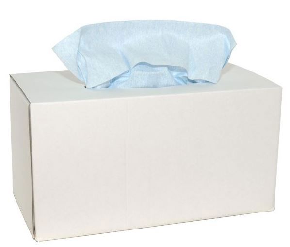 poetsdoeken euro blauw 42x35cm 320/doos