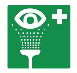 sticker oogdouche 200x200mm