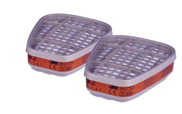 gas-en dampfilter 6055d a2 set =2st