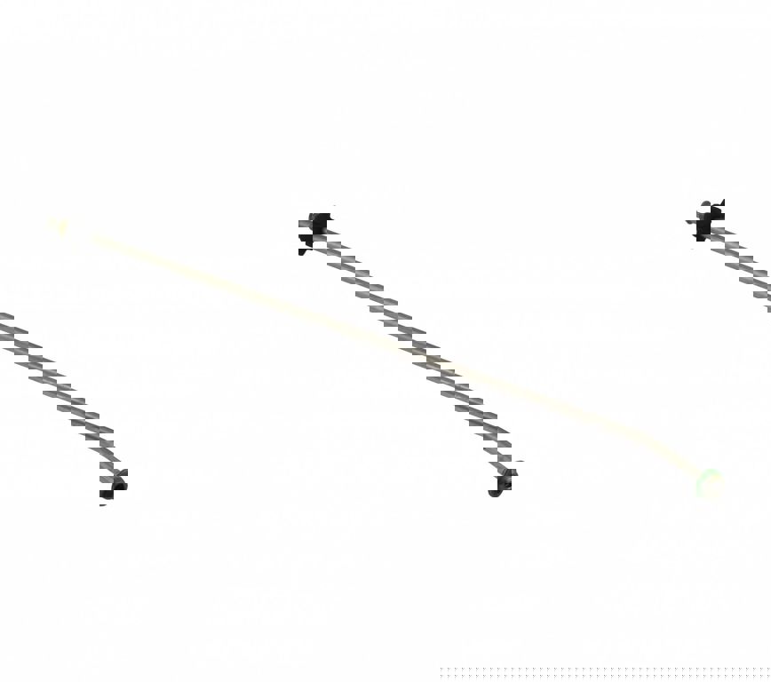 spuitstok 50cm rvs gebogen+nippel
