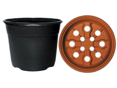 Teku pot VTG12 zwart 20808/pallet