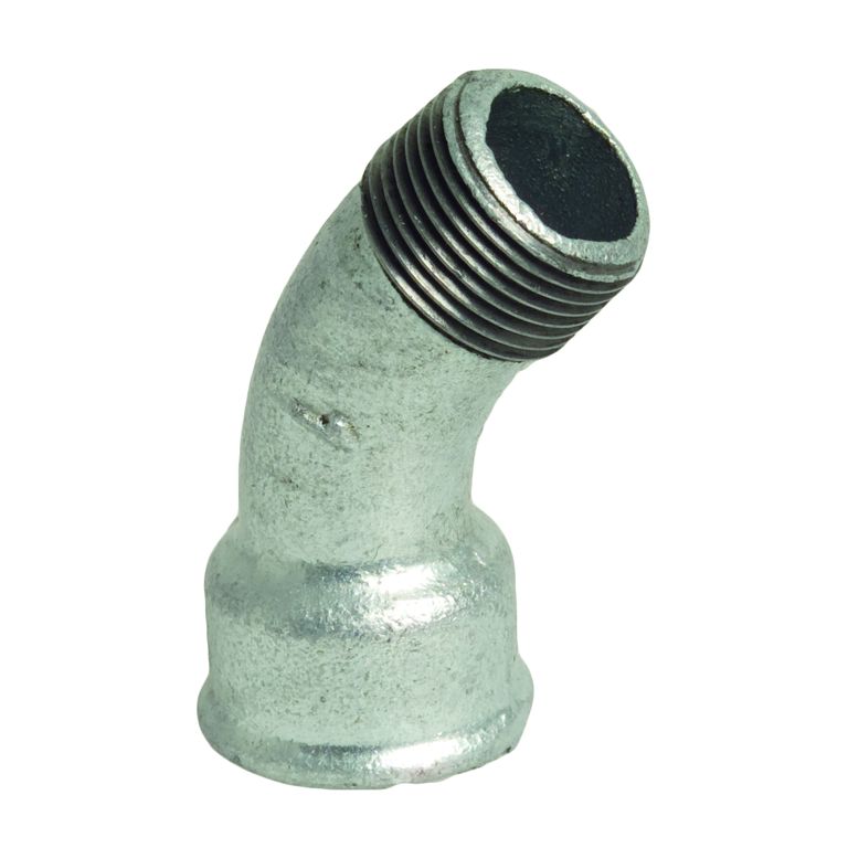 galv bocht 45° 3" bixbu