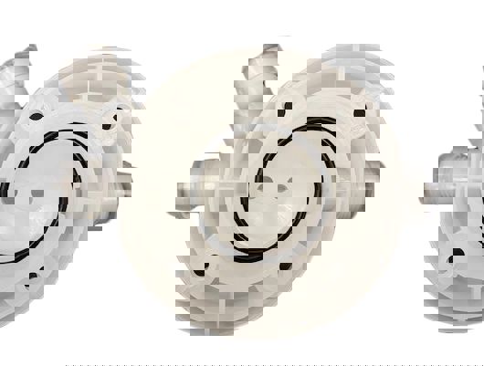 pompkop "LA" 4x6mm loog PVDF EP EPDM