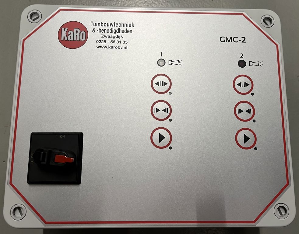 raamrelaiskast gmc 2v 5,0A 3x400V 3w+e