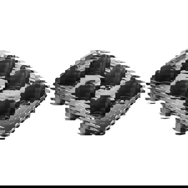 Normpacktray 306 56x31cm zwart 1200/plt