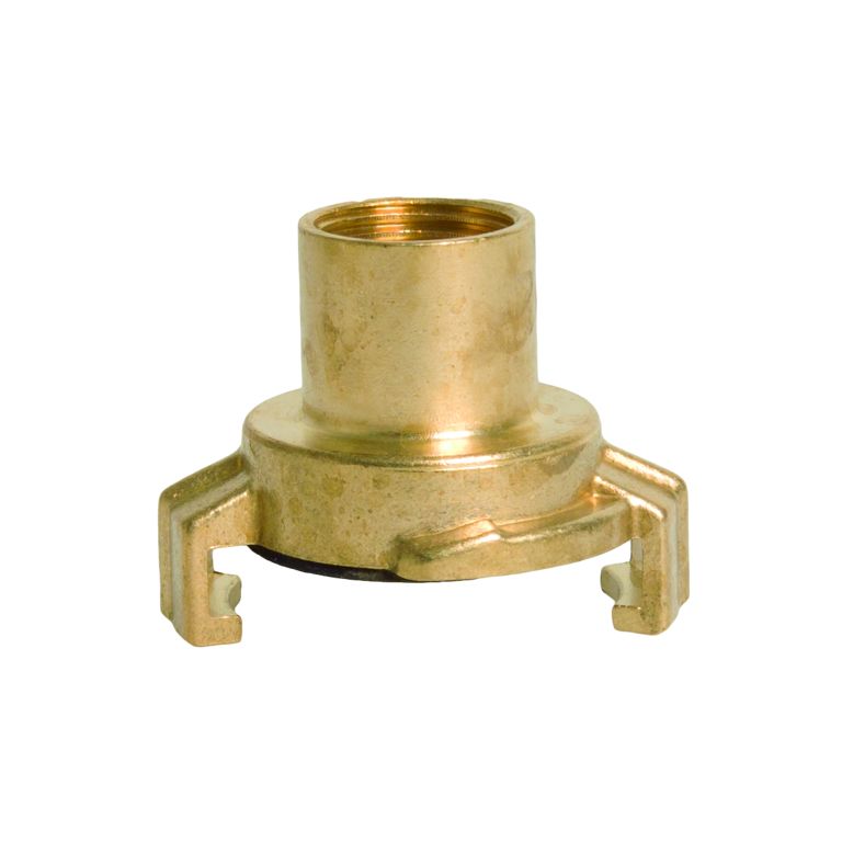 Geka mess snelkopp. ½" lange binnendraad