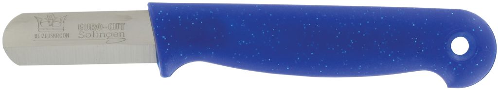 mes 45mm bandstaal rond blauw