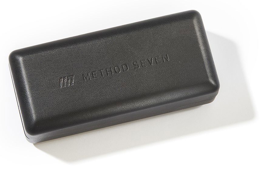 brillendoos zwart case kunststof/alu.