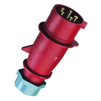 stekker 400V 32A 4p CEE rood