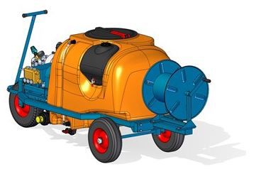 Handhaspel 300 ½" dwars op Atlanta