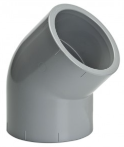 pvc-c knie 45° 50mm 16bar
