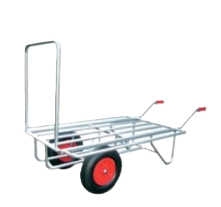 ramenwagen verzinkt 140x62 cm- 2wiel