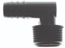 Tefen knie 6mm tule met wartel x1/8"