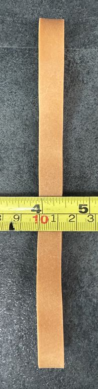 elastiek 120x12 bruin 1kg/zak