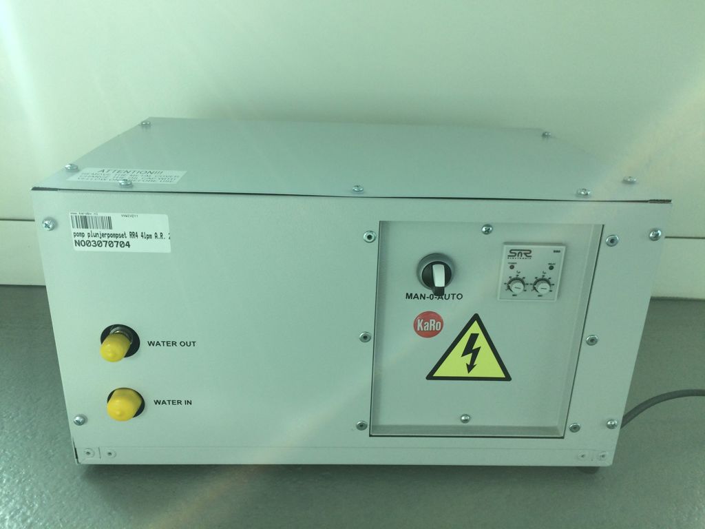 plunjerpompset RR4 4lpm A.R. 230V 0.75kW