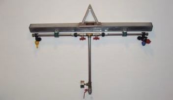 spuitboom 800 + 2 Wielstellen