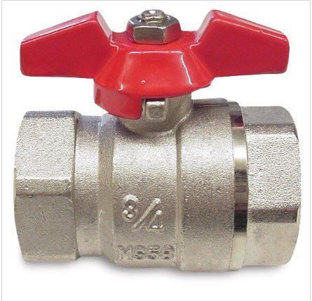 mess kogelkraan ¾'' bi 25bar (vlinder)