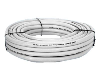 ldpe slang 20mm wit/zwart 4bar per meter