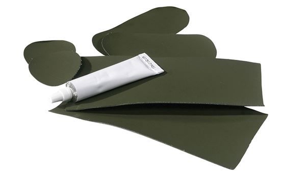 Reparatieset waadbroek ocean dark olive