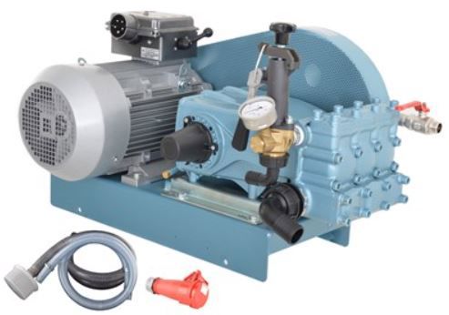 plunjerpomp met elektromotor 70L-50bar