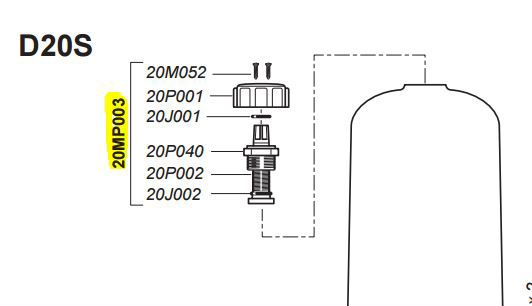 Dosatron complete bypass D20S
