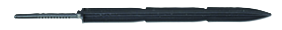 druppelpen cobra-recht 2,6L/uur zwart