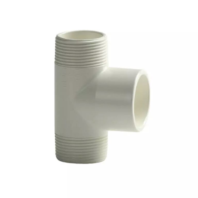 wit pvc T-stuk 5/4'' x 32 x 5/4'' 10bar