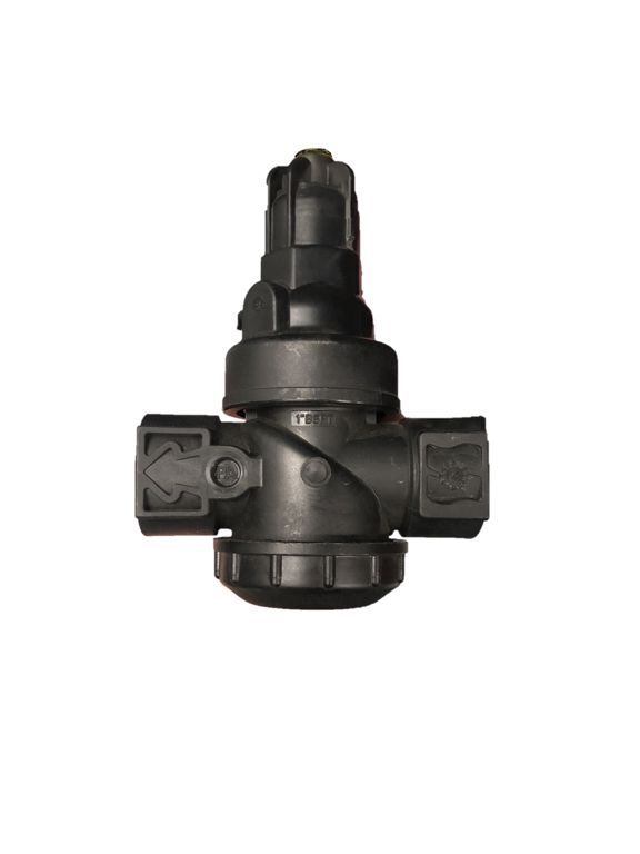 drukreduceerventiel 1" zwart