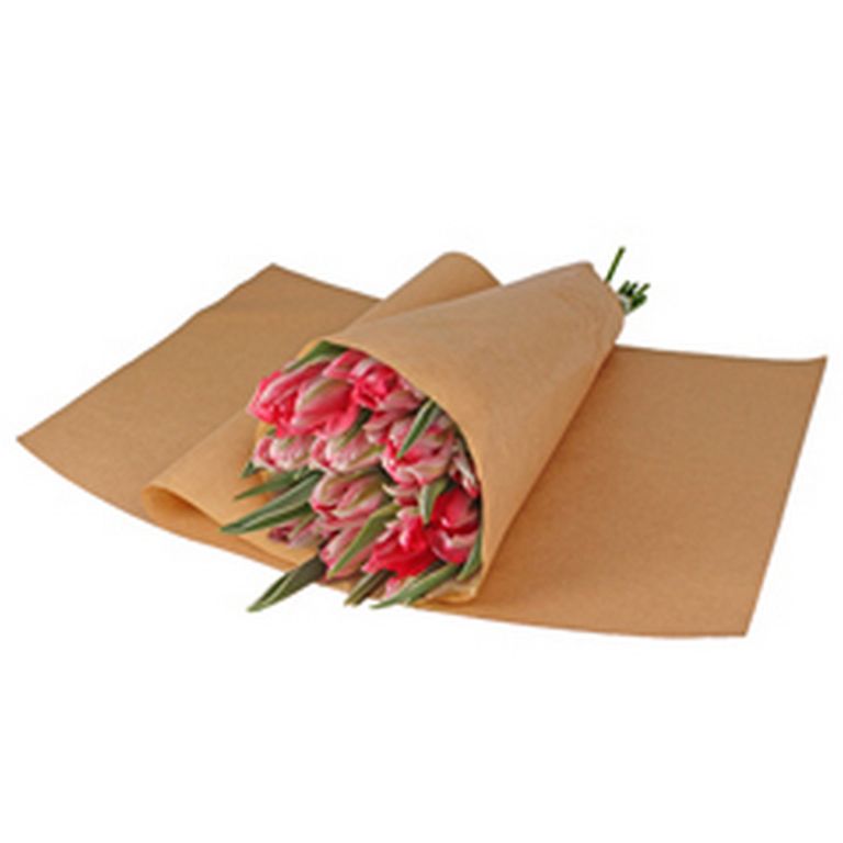 tulpenpapier bruinkraft 35x85cm 10kg/pak