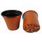 Teku pot VCC22 terracotta 222/doos
