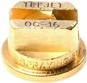 vlakstraaltip OC-16 messing