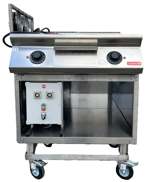 Zwavelverdamper-plaat 400V 100gr/uur