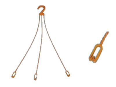 Teku hanger A60 recy/ton oranj 38/bundel