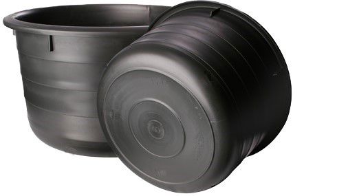 metselkuip 90 liter 65cm zwart