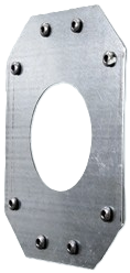 Doorvoerplaatset verzinkt 200mm