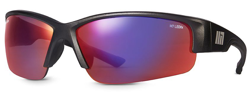 bril paars, half montuur, Classic FX