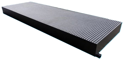 hdpe lekbak 1400x700x250mm met rooster