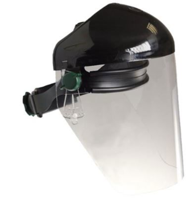 Gelaatscherm Perfo Nova 21cm acetaat