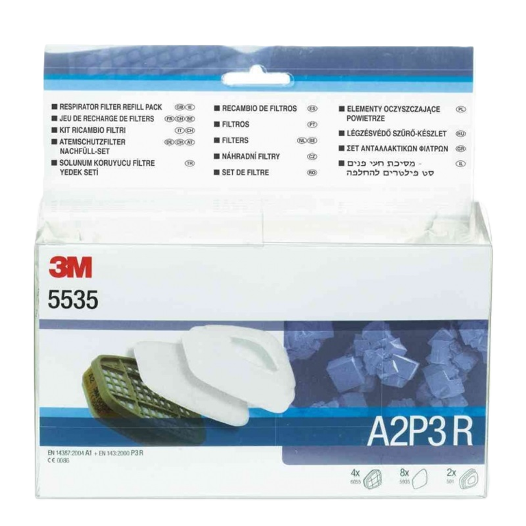 filterset 5535 a2p3 tbv masker