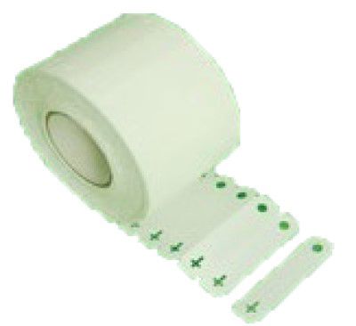 ringot etiket 11x2,5cm+kruiswit 1250/rol