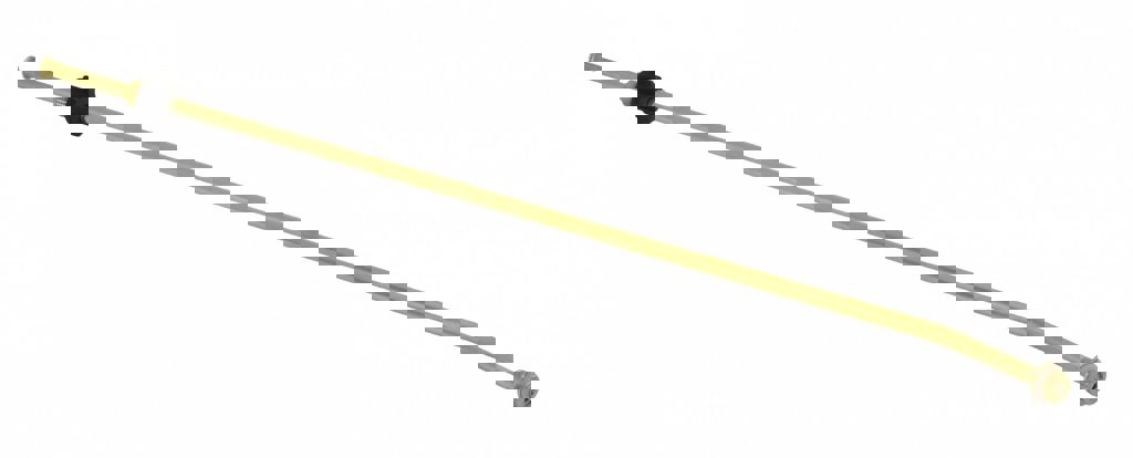 spuitstok 50cm gebogen m. wartel